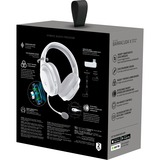 Razer Barracuda X, Gaming-Headset weiß, USB-Dongle, Bluetooth