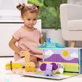 Spin Master Melissa & Doug - Blockables Safari Spielset, Konstruktionsspielzeug 