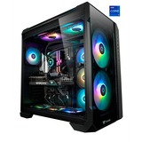 Thermaltake Ganymed Black, Gaming-PC schwarz/transparent, Windows 10 Home 64-Bit