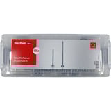 fischer Mini FixTainer PowerFast II - BC, Schrauben-Set silber, 125-teilig