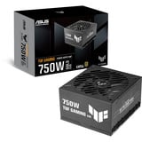 ASUS TUF Gaming 750W Gold EVO, PC-Netzteil schwarz, 1x 12-Pin High Power GPU, 2x PCIe, Kabelmanagement, 750 Watt