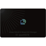Anker SOLIX EV Charger RFID Card, Proximity-Schlüssel schwarz