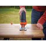 BLACK+DECKER Akku-Stichsäge BDCJS18N, 18Volt orange/schwarz, ohne Akku und Ladegerät