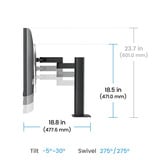 BenQ RD320UA Programmiermonitor, LED-Monitor 80 cm (31.5 Zoll), schwarz, UltraHD/4K, IPS, Ergo Arm Stand, USB-C, USB-Hub