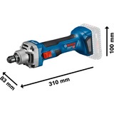 Bosch Akku-Geradschleifer GGS 18V-20 Professional solo blau/schwarz, ohne Akku und Ladegerät, in L-BOXX