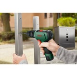 Bosch Akku-Schlagbohrschrauber EasyImpact 1200, Schlagbohrmaschine grün/schwarz, Li-Ionen Akku 1,5Ah, Koffer