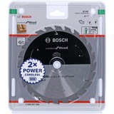 Bosch Kreissägeblatt Standard for Wood, Ø 165mm, 24Z Bohrung 15,875mm, für Akku-Handkreissägen