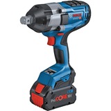 Bosch Professional PRO Akku-Schlagschrauber BITURBO GDS 18V-1050 H Professional, 18Volt blau/schwarz, 2x Akku ProCORE18V 5,5Ah, 3/4", in L-BOXX