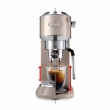 DeLonghi Dedica Arte EC885.BG, Espressomaschine beige/metall