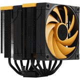 DeepCool AK620 ZERO DARK ZORIA, CPU-Kühler schwarz/orange