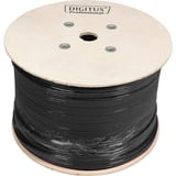 Digitus Professional Cat.7 S/FTP Erdverlegekabel, simplex, PE schwarz, 500 Meter Trommel