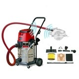 EINHELL Professional TP-VC 36/30 S Auto - Solo, 36Volt (2x18V), Nass-/Trockensauger rot/edelstahl, ohne Akku und Ladegerät