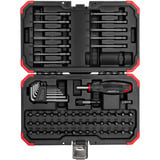 GEDORE Bit-Satz 1/4", 67teilig schwarz/rot, (R33003067 )