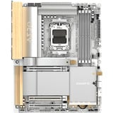 GIGABYTE X870E AERO X3D WOOD, Mainboard silber/holz
