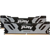 Kingston FURY DIMM 64 GB DDR5-6000 Kit, Arbeitsspeicher schwarz/silber, KF560C32RSK2-64, Fury Renegade Silver, XMP