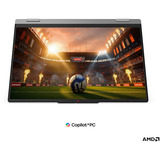 Lenovo IdeaPad 5 2-in-1 15AGP11 (83UM0029GE), Notebook grau, AMD Ryzen AI 5 430, AMD Radeon 840M, 16 GB DDR5, 512 GB (512 GB SSD), Windows 11 Home