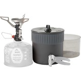 MSR Gaskocher PocketRocket Deluxe Stove Kit grau, mit Topf-Set, Modell 2021