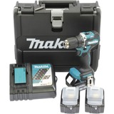 Makita Akku-Bohrschrauber DDF487RFE3, 18Volt blau/schwarz, 3x Li-Ionen Akku 3,0Ah, Koffer
