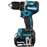 Makita Akku-Bohrschrauber DDF487RFE3, 18Volt blau/schwarz, 3x Li-Ionen Akku 3,0Ah, Koffer
