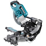 Makita Akku-Kapp-und Gehrungssäge LS002GZ01 XGT, 40Volt + Funk Adapter blau, Bluetooth, ohne Akku und Ladegerät