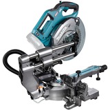 Makita Akku-Kapp-und Gehrungssäge LS002GZ01 XGT, 40Volt + Funk Adapter blau, Bluetooth, ohne Akku und Ladegerät