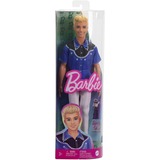 Mattel Barbie Fashionistas blonde Ken-Puppe mit Westernlook 