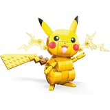 Mattel MEGA Pokémon Bauspielzeugset Pikachu mit 1 Actionfigur für Kinder, Konstruktionsspielzeug 211 Teile