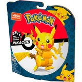 Mattel MEGA Pokémon Bauspielzeugset Pikachu mit 1 Actionfigur für Kinder, Konstruktionsspielzeug 211 Teile