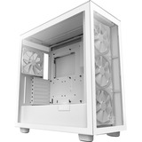NZXT H7 Elite White, Tower-Gehäuse weiß, Tempered Glass