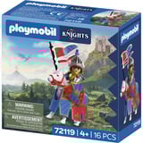 PLAYMOBIL 72119 Knights Anführer Löwenritter, Konstruktionsspielzeug 