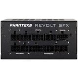 Phanteks Revolt SFX 850W ATX3.0, PC-Netzteil schwarz, 1x 12VHPWR, 3x PCIe, Kabelmanagement, 850 Watt