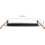 Philips HUE White & Color Ambiance Slim Einbauleuchte 170 mm, LED-Leuchte schwarz