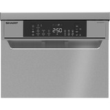 SHARP QW-NS22F47EI-DE, Spülmaschine edelstahl, 45 cm
