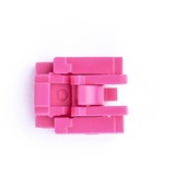 SMARTKEEPER ESSENTIAL RJ45 Port Lock (NL03) + Lock Key Basic (U03), Einsteckschloss Farbcode Pink, 10 Stück + 1 Schlüssel