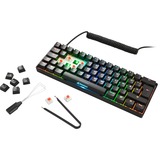 Sharkoon SKILLER SGK50 S4, Gaming-Tastatur schwarz, US-Layout, Kailh Brown