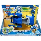 Spin Master Paw Patrol, Mighty Pups Super Paws - Chases Powered Up Fahrzeug, Spielfahrzeug Verwandlungsfähiges Fahrzeug mit Figur