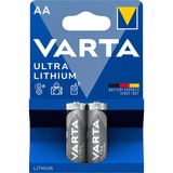 VARTA Lithium, Batterie 2 Stück, AA