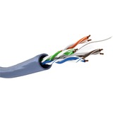goobay Netzwerkkabel Cat.6a, U/UTP blau, 100 Meter