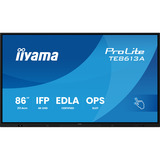 iiyama ProLite TE8613A-B3AG, Public Display schwarz (matt), UltraHD/4K, IPS, Touchscreen, HDMI, DP, USB-C, USB-Hub