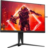 AOC AGON AG275QZ/EU, Gaming-Monitor 69 cm (27 Zoll), schwarz/rot, QHD, IPS,  HDR, Adaptive-Sync, 165Hz Panel