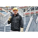 Bosch Professional Heat+Jacket GHH 12+18V Kit Größe S, Arbeitskleidung schwarz, inkl. Ladeadapter GAA 12V-21, 1x 12-Volt-Akku