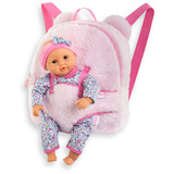 Corolle Mon Premier Poupon 30cm Plüschrucksack + Trage rosa/pink
