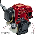 EINHELL Benzin-Sense GC-BC 36-4 S, Rasentrimmer rot/schwarz, 1 kW