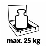 EINHELL Systemkoffer E-Case S-F incl. dividers, Werkzeugkiste schwarz/rot, mit Trennelementen