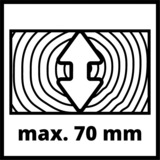 EINHELL Zug-Kapp-und Gehrungssäge TC-SM 2531/2 U rot/schwarz, 1.900 Watt