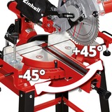 EINHELL Zug-Kapp-und Gehrungssäge TC-SM 2531/2 U rot/schwarz, 1.900 Watt