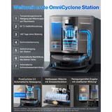 Ecovacs DEEBOT X11 OmniCyclone, Saugroboter schwarz