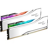 G.Skill DIMM 96 GB DDR5-6400 (2x 48 GB) Dual-Kit, Arbeitsspeicher silber, F5-6400J3239F48GX2-TR5S, Trident Z5 Royal, INTEL XMP