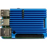 Inter-Tech ODS-721 für Raspberry Pi 4B, Gehäuse blau, für Raspberry Pi 4 Modell B