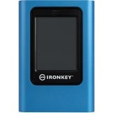 Kingston IronKey Vault Privacy 80 1,92 TB, Externe SSD blau/schwarz, USB-C 3.2 Gen 1 (5 Gbit/s)